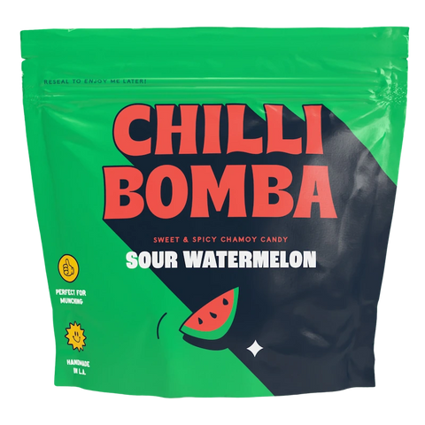 Chilli Bomba Sour Watermelon bag – sweet and spicy chamoy candy