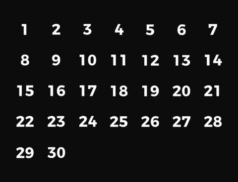 A gifting calendar showing how different dates can be selected to ensure beef jerky gifts can be delivered on the customer's schedule.