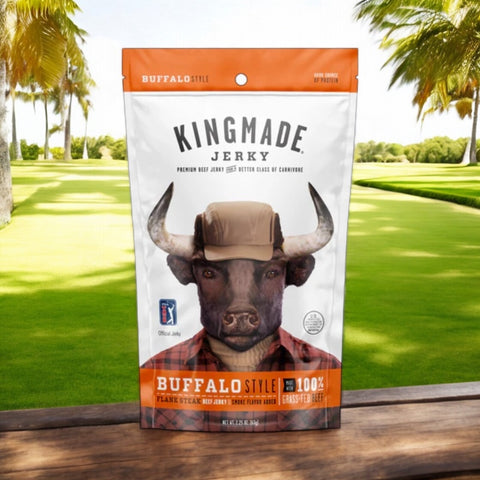 Kingmade Jerky buffalo-style beef jerky