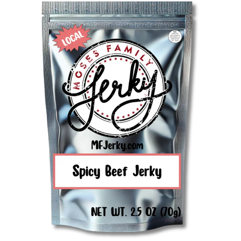 Moses Family Jerky Spicy Beef Jerky