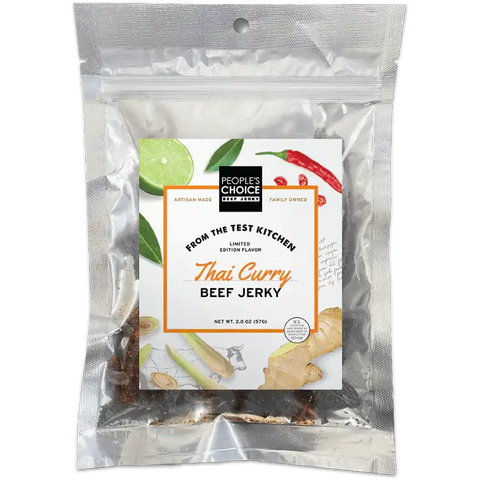 People's Choice Thai Curry Beef Jerky
