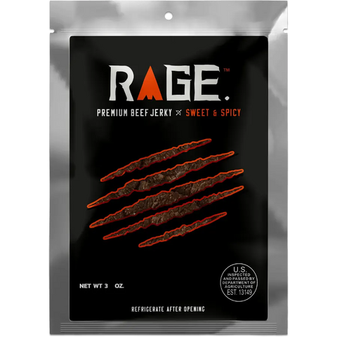 Rage Jerky Sweet & Spicy Beef Jerky