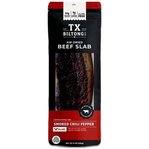 Biltong Beef Slab Smoked Chili Pepper