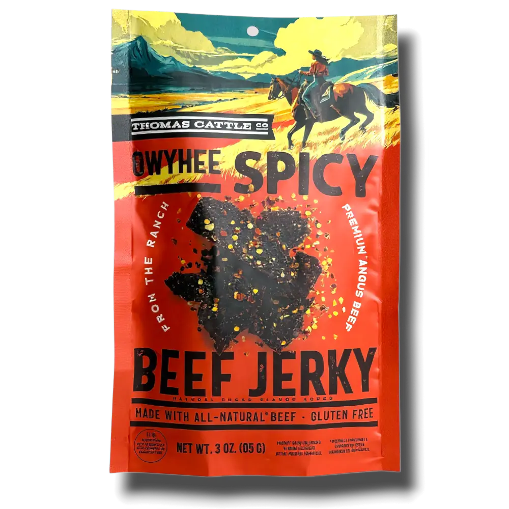 Thomas Cattle Co. Owyhee Spicy Beef Jerky – JerkyGent