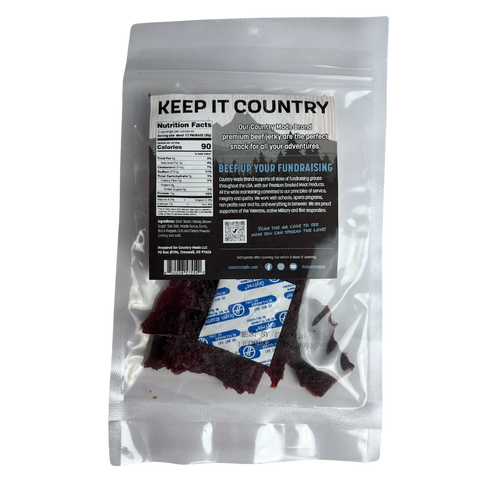 Country Made Smoked Beef Jerky Honey Glazed, 2.0-oz