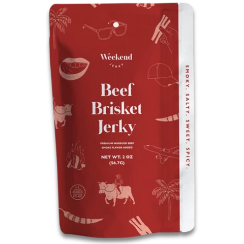 Weekend Beef Jerky - Beef Brisket Jerky