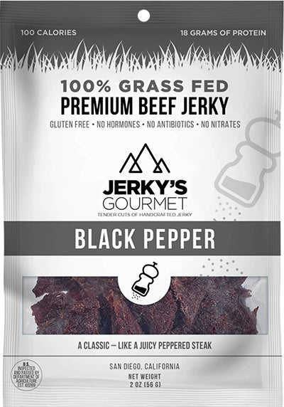 Jerky's Gourmet Black Pepper Beef Jerky