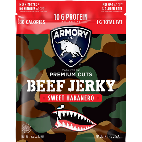 Armory Rd Sweet Habanero Beef Jerky