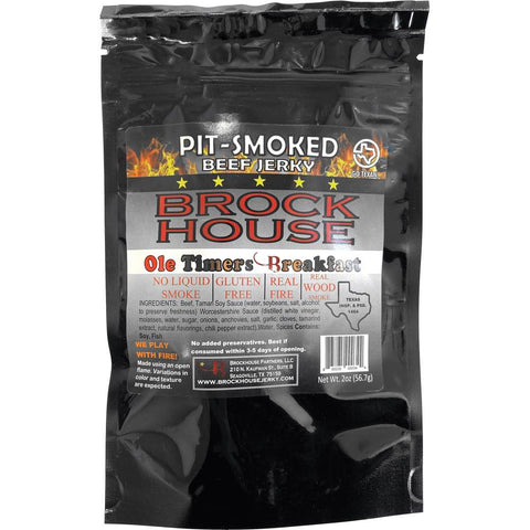 Brockhouse Ole Timers Breakfast Smoked Beef Jerky