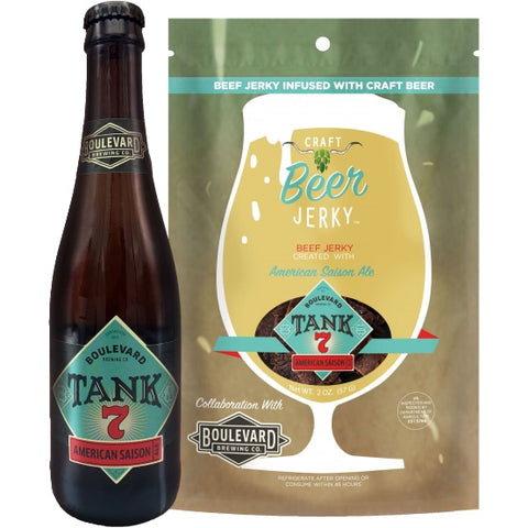Boulevard Tank 7 American Saison Beer Beef Jerky