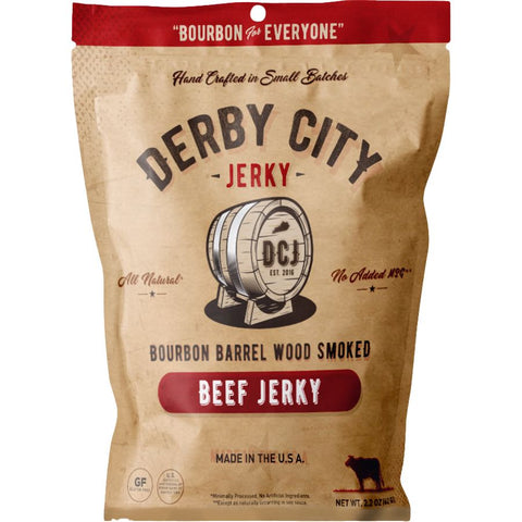 Derby City Bourbon Barrel Wood Smoked Beef Jerky