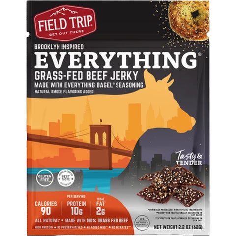 Field Trip Beef Jerky - Everything Bagel Seasoned Brooklyn Style