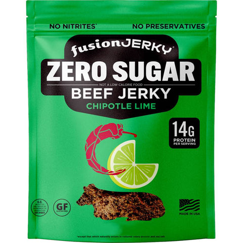 Fusion Sugar Free Beef Jerky Chipotle Lime