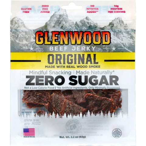 Glenwood Zero Sugar Beef Jerky Original