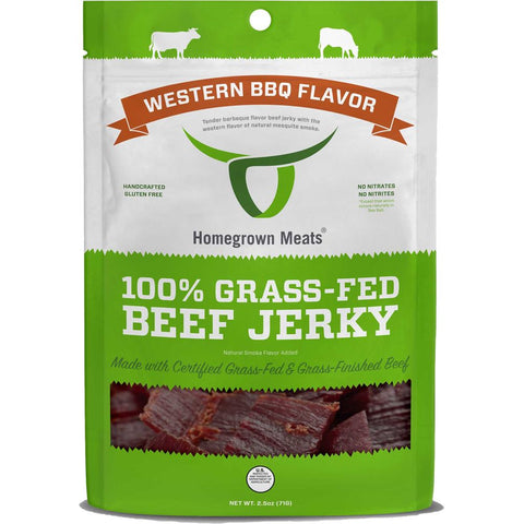 Homegrown Meats Western BBQ Flavor Beef Jerky