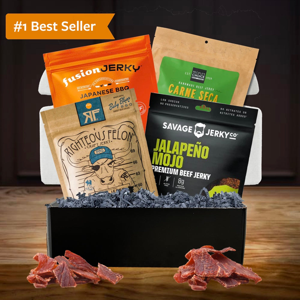 JerkyGent Beef Jerky Subscription Box - Jerky Of The Month Club