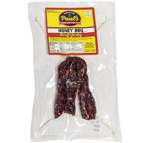 Paul's Jerky Honey BBQ Beef Jerky