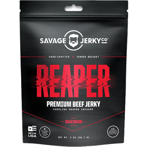 Reaper - The hottest beef jerky in the world by Savage Jerky