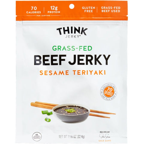 Think Jerky Sesame Teriyaki Beef Jerky