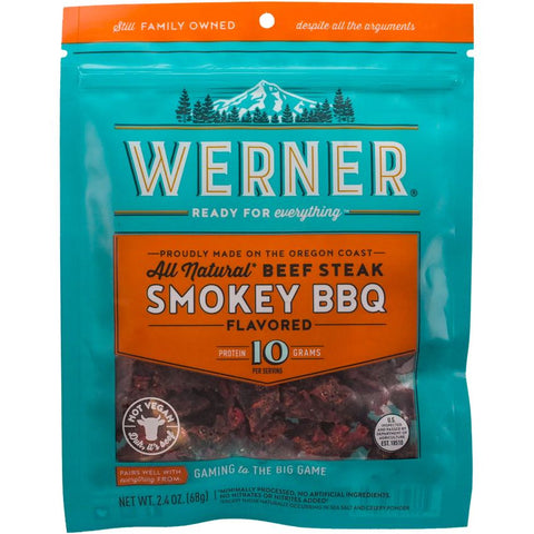 Werner Smokey BBQ Beef Jerky