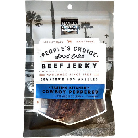 People's Choice Beef Jerky Cowboy Peppered Flavored Jerky