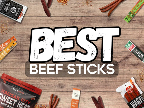 Best Beef Sticks - The Top 10 Flavorful Beef Sticks Ranked By JerkyGent Expert Jerky Curators.