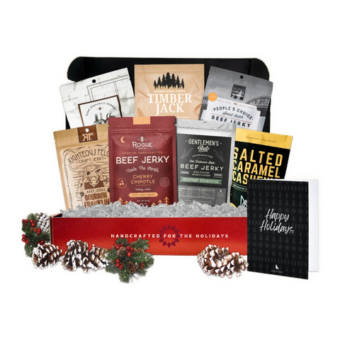 Beef Jerky Holiday Gift Box - 1 month gift