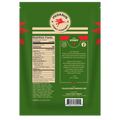 Pegasus Beef Jerky Chefs Blend back of package with nutrition facts