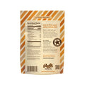 back of package austin pretzel co lonestar original.