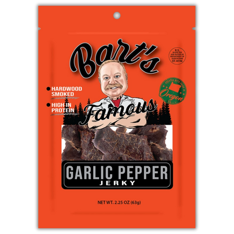 Bart's Famous Garlic Pepper Beef Jerky