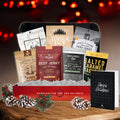 Beef Jerky Holiday Gift Box - Featuring seven different flavors of craft beef jerky.