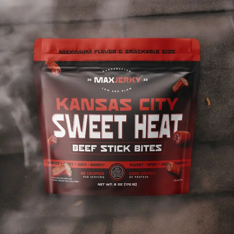 Beef Sticks with smoky bbq flavor