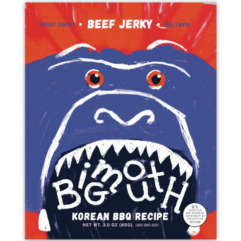 Big Mouth Korean BBQ Beef Jerky