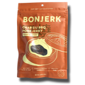 Bonjerk Char Siu BBQ Pork Jerky packaging on a white background