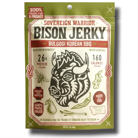 Bulgogi Korean BBQ Bison Jerky