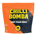 Chilli Bomba Spicy Peach Rings bag – sweet and spicy chamoy candy