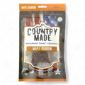 Packaged smoked beef chunks with 'Country Made' branding on a white background
