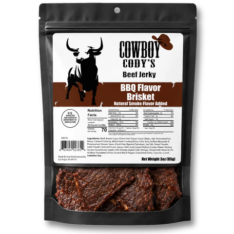 Cowboy Codys BBQ Brisket Beef Jerky