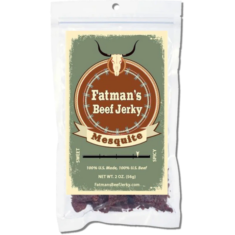 Fatman's Beef Jerky Mesquite