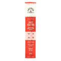 Single FireCreek Snacks Sweet Heat BBQ beef and pork stick in red and white packaging, hickory smoked, gluten-free, 10g protein, no MSG, made in the USA.