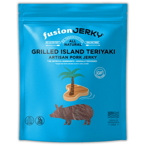 Fusion Jerky Grilled Island Teriyaki Pork Jerky