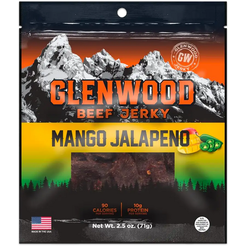 Glenwood Mango Jalapeno Beef Jerky