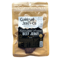 Bag of Gunnison Jerky Co. Applewood Smoked Beef Jerky, mild heat, gluten-free, protein-rich snack made in Colorado.