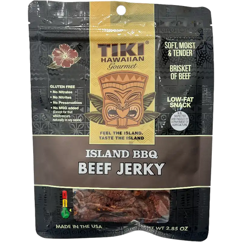Hawaiian Tiki Island BBQ Beef Jerky