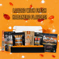 Ho Ho Habanero Beef Jerky Gift Box Contents - Loaded with fresh habanero flavors!