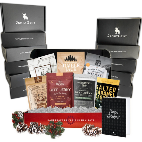 Beef Jerky Holiday Gift Box - one year gift