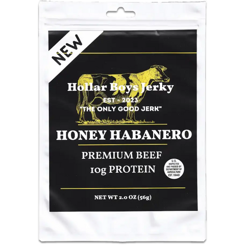 Hollar Boys Honey Habanero Beef Jerky