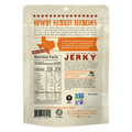 vegan jerky - prickly pear chipotle back of package