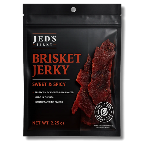 Jed's Jerky Sweet & Spicy Beef Brisket Jerky