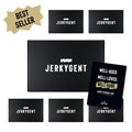 beef jerky gift box 6 month plan with fathers day greeting card